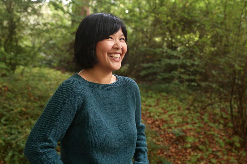 Flax sweater beginner knitting pattern