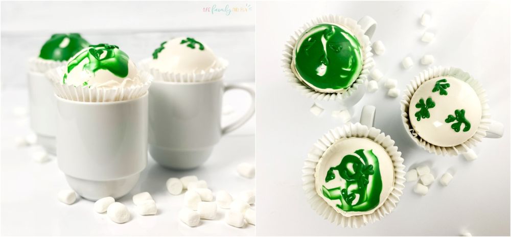 Green cocoa bombs