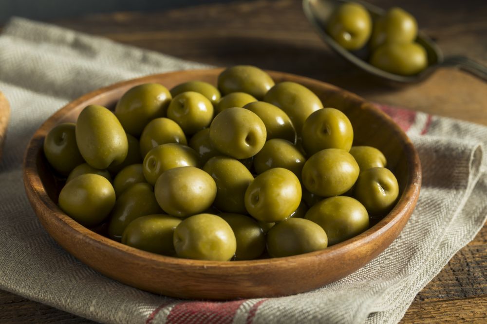 Green olives