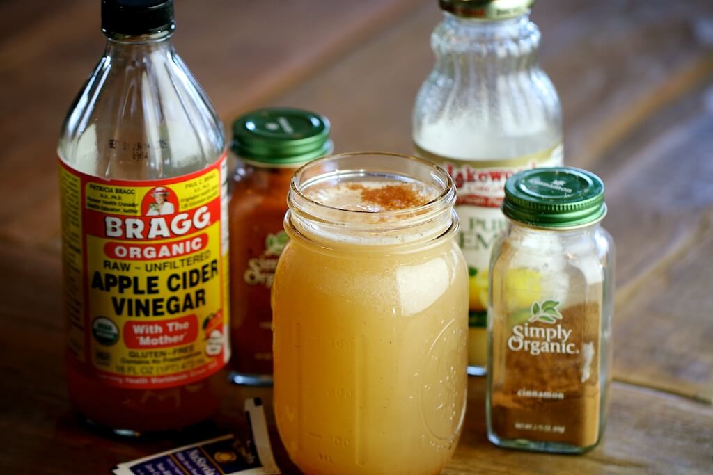Homemade secret detox drink