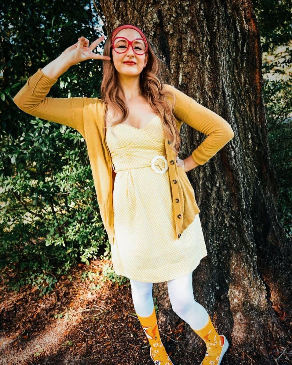 Honey lemon from big hero 6 easy halloween costume ideas 