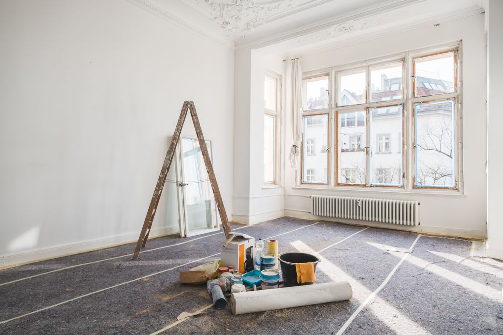How to paint a room steps