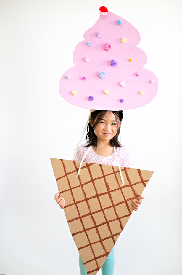 Ice cream cone halloween costume