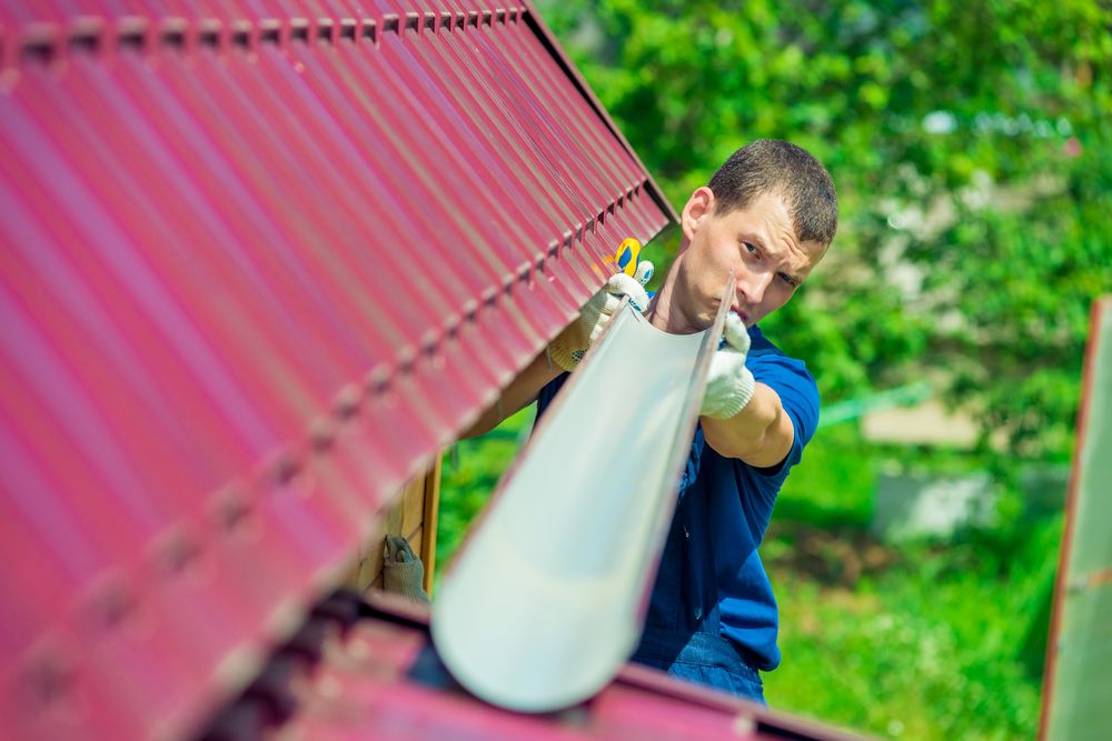 Intalling gutters