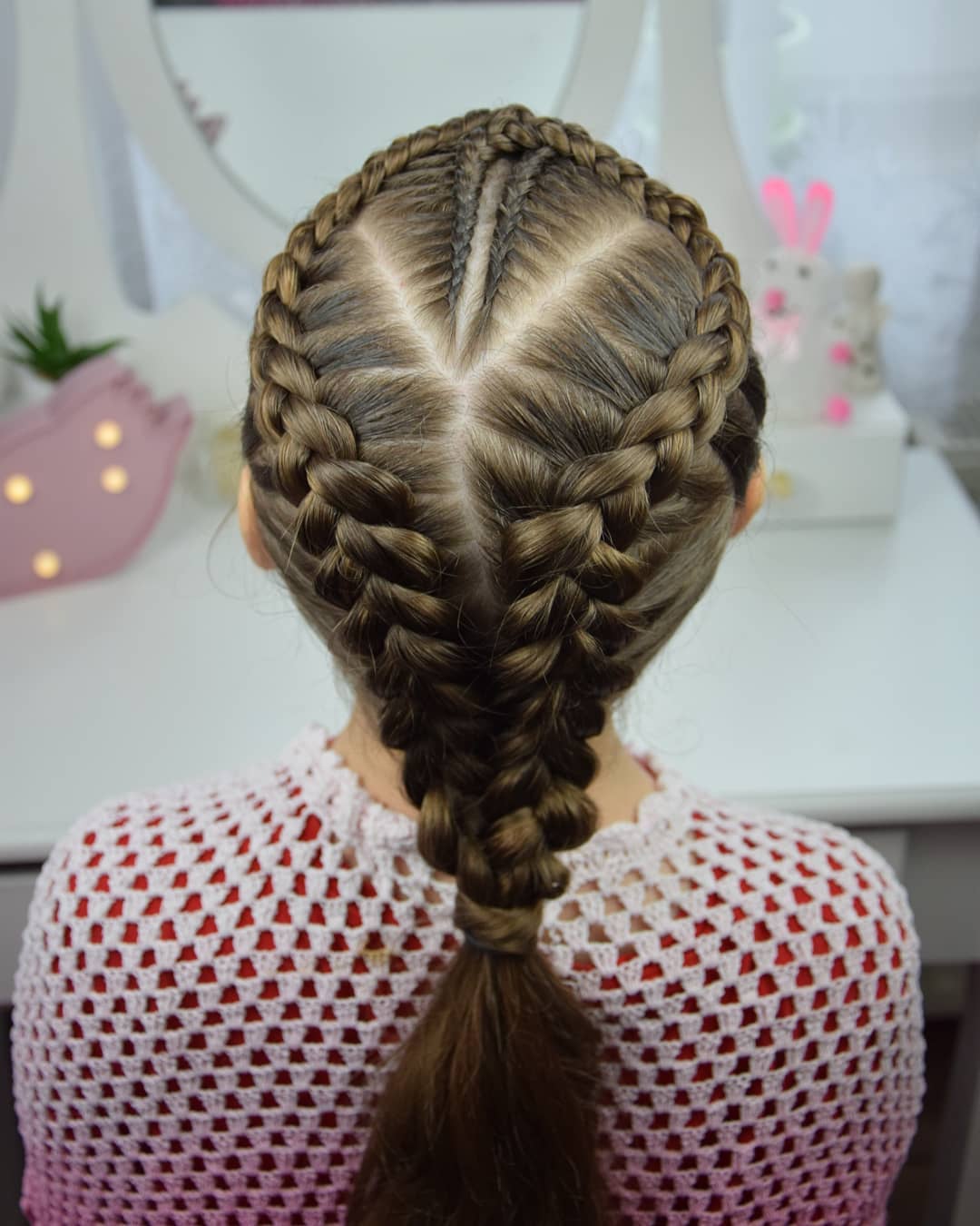 Intricate dutch braid