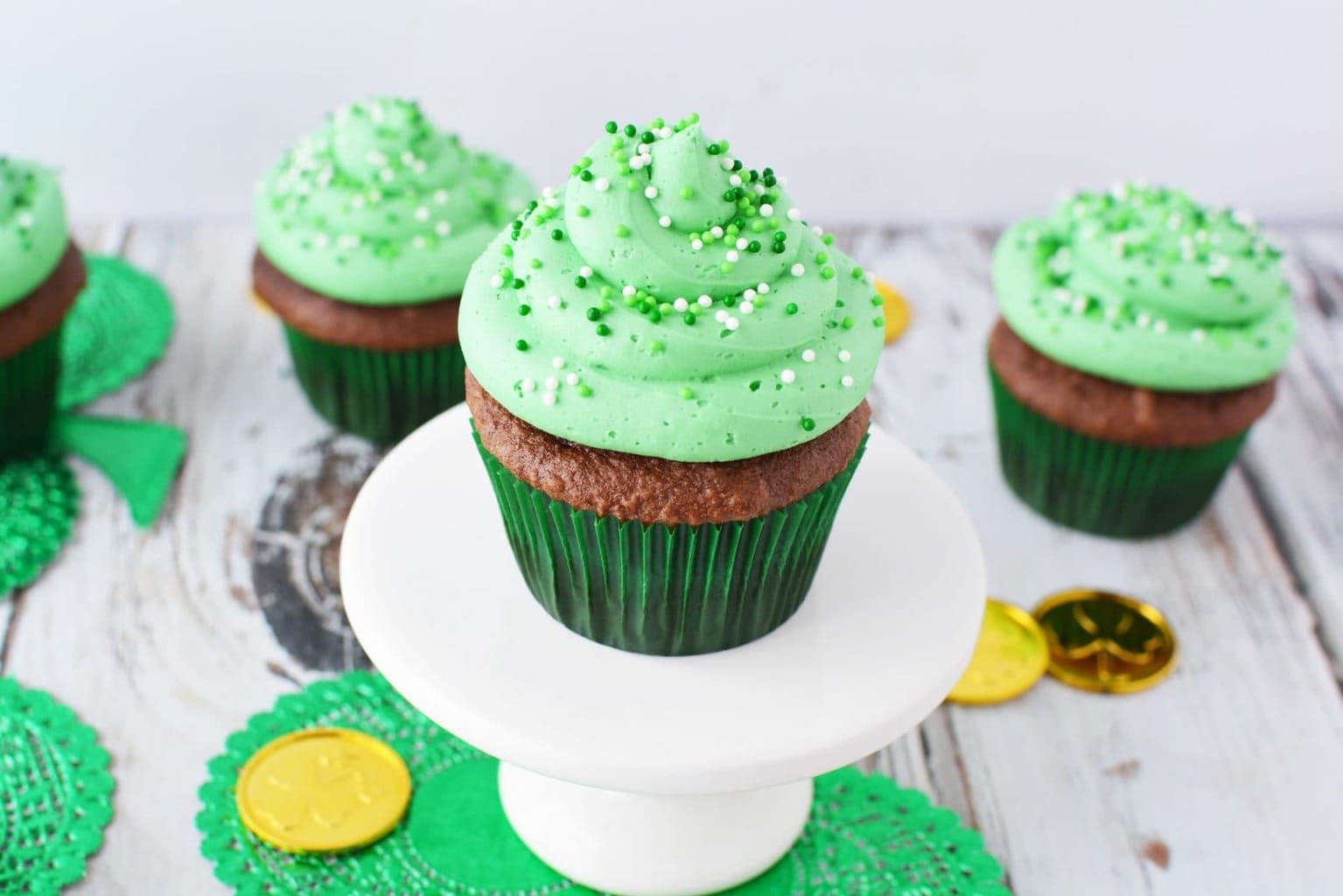 Irish cream chocolate cupcakes result