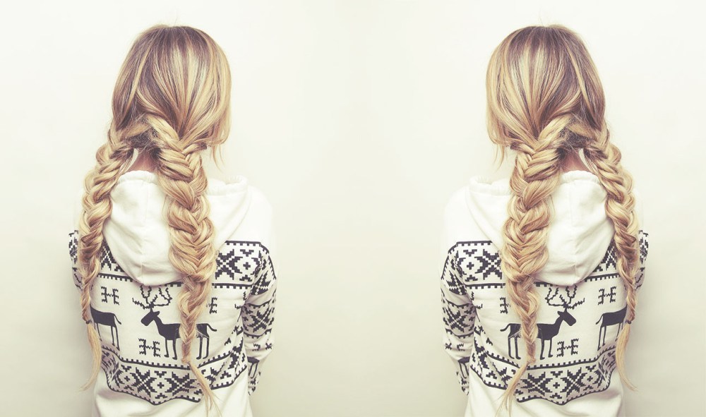 Kassinka fishtail braids hair tutorial feature