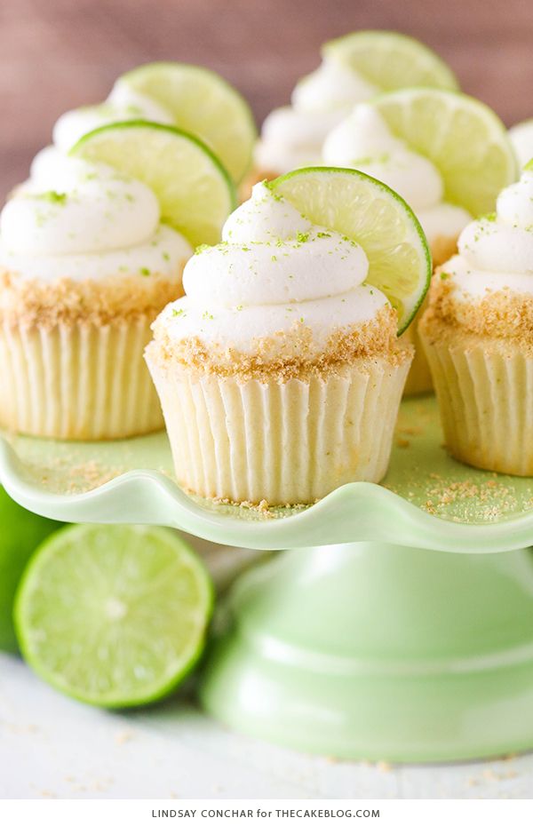 Key lime cupcakes
