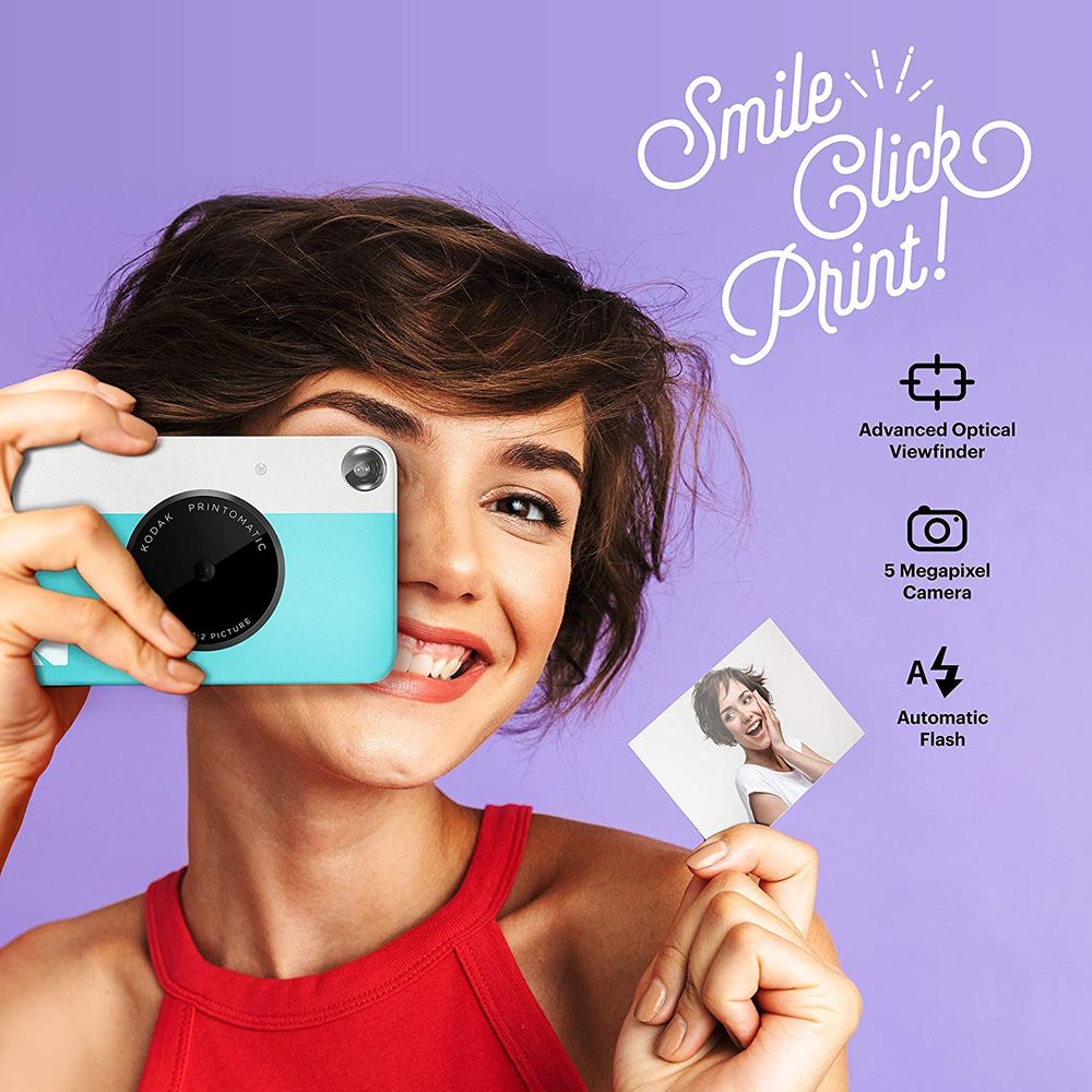Kodak printomatic digital instant print camera great gifts for mom 