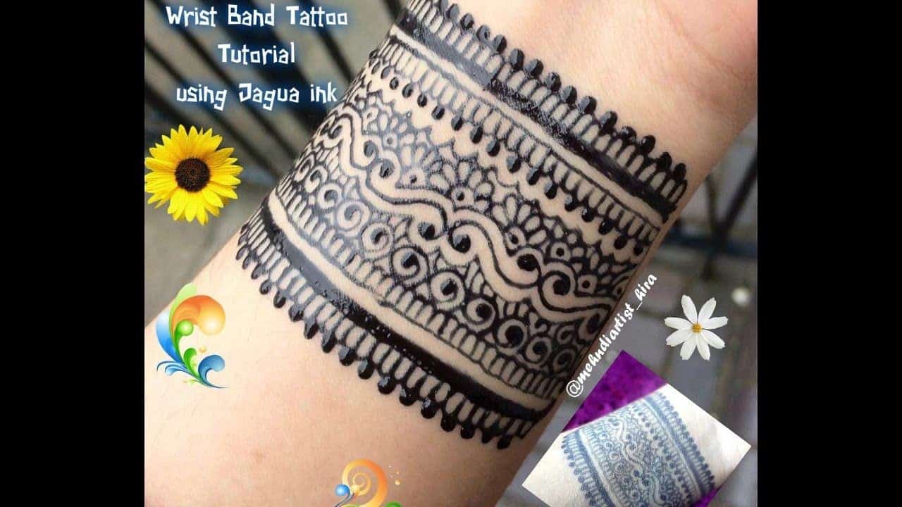 Diy henna designs how to apply easy simple new stylish wrist band