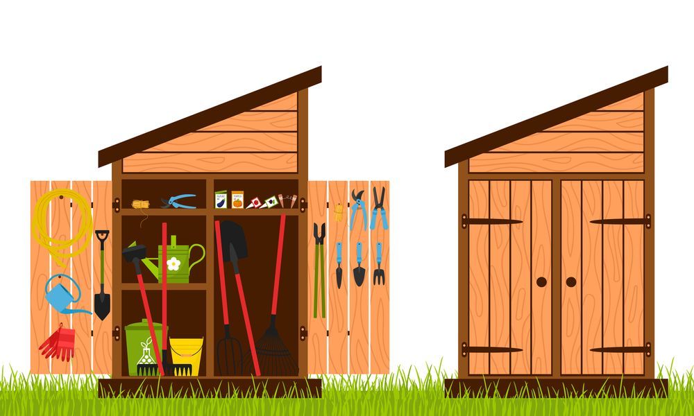Lean to shed maintenance