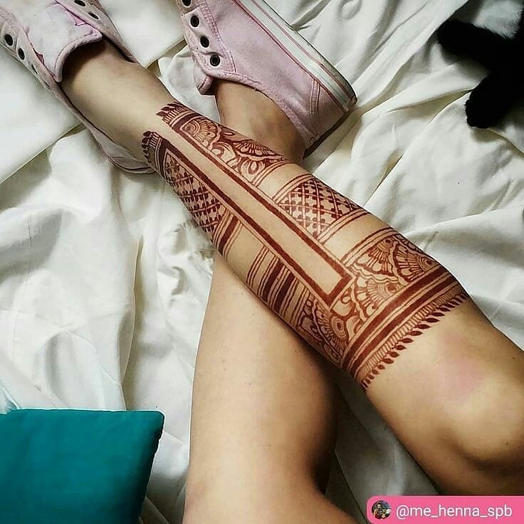 Leg henna