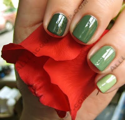 Light green gradient set
