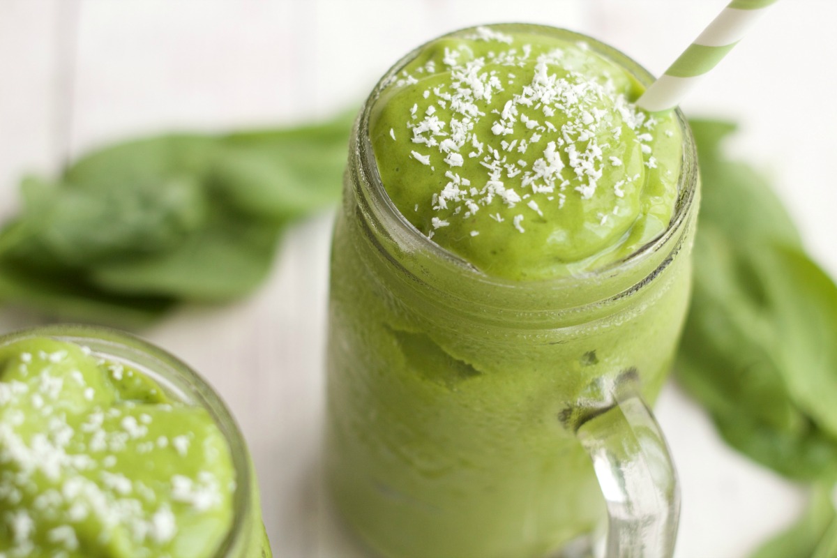 Matcha green smoothie