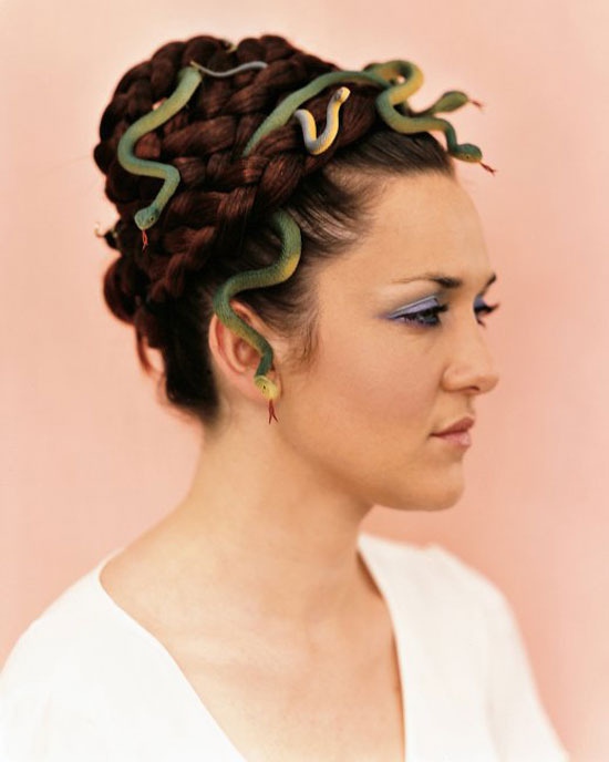Medusas hair halloween costume