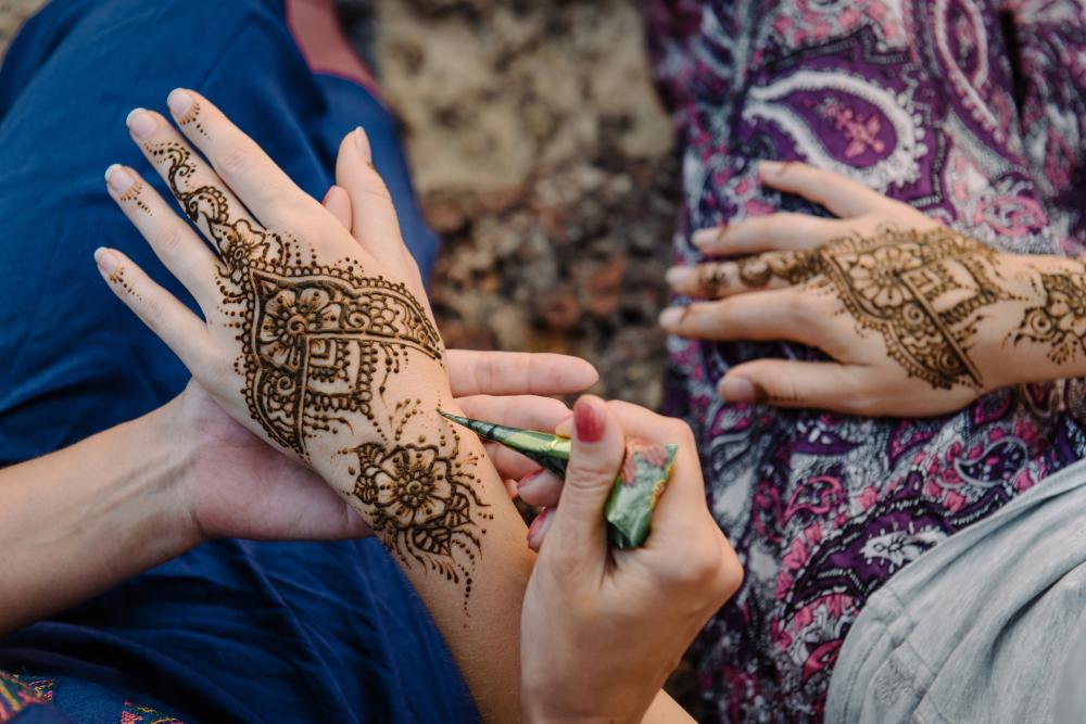 Mehndi henna tattoo