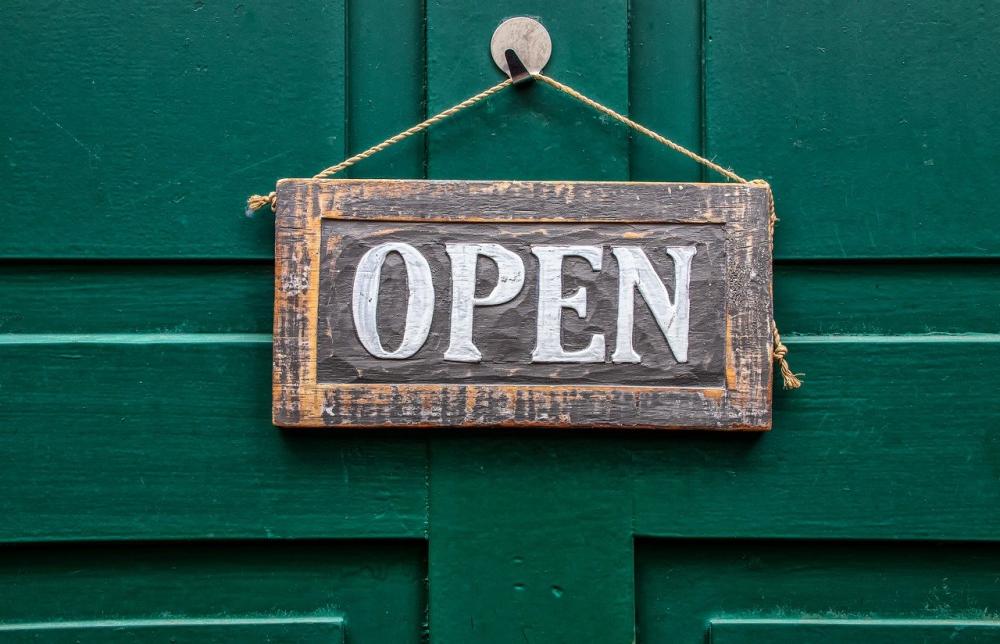 Open sign 