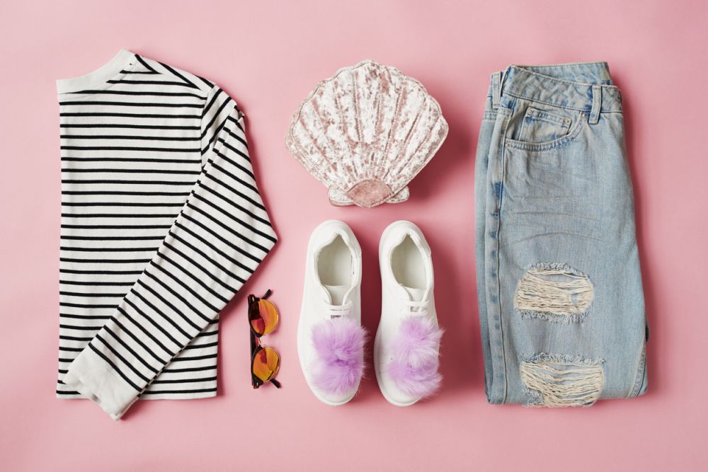 Parisian style outfit