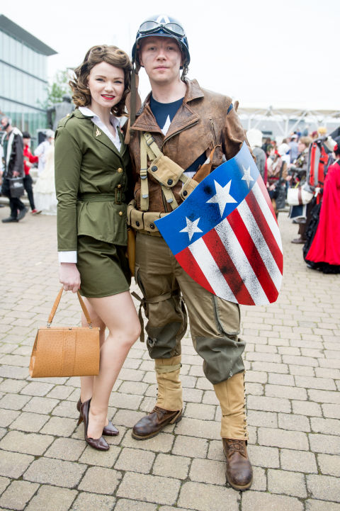 Peggy carter captain america costumes