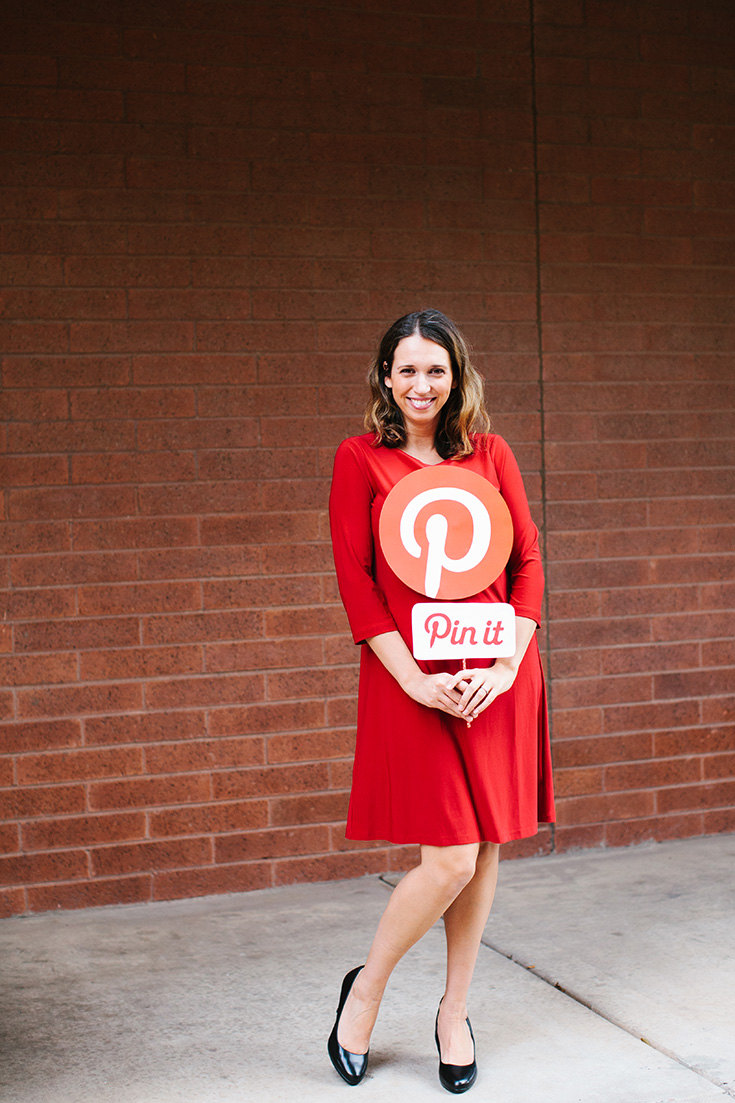 Pin it button halloween costume