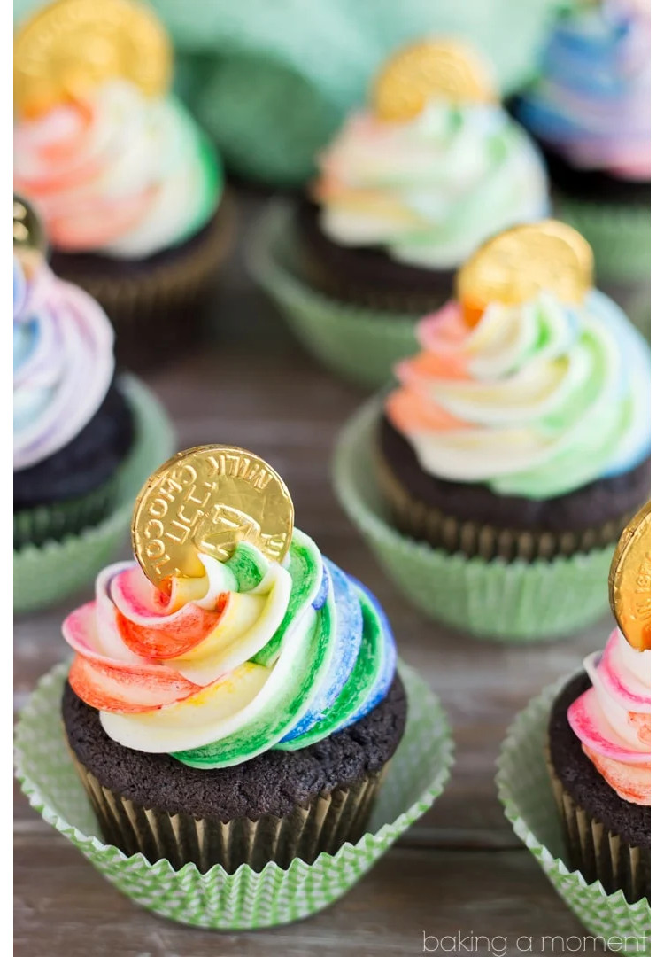 Pot of gold cupcake recipe