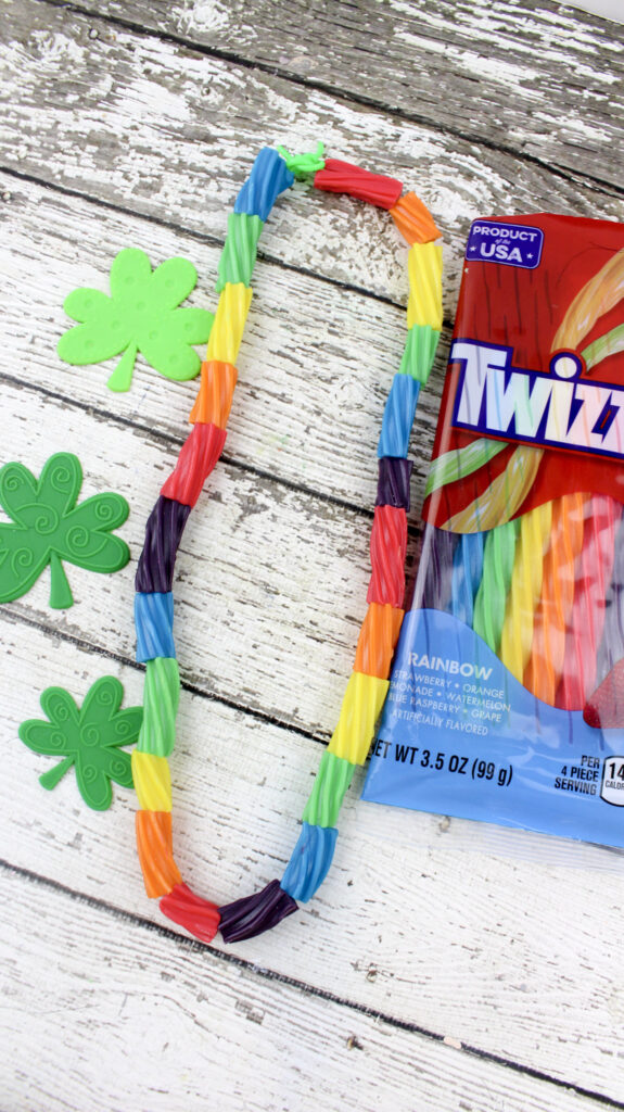 St. Patrick's Day Crafts for Preschoolers - Preschool Rainbow Necklace Craft