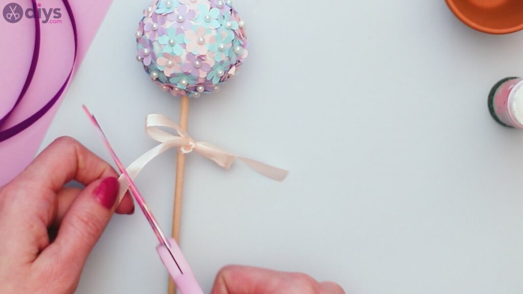 Pretty paper flower ball (19)