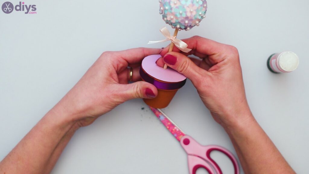 Pretty paper flower ball (31)