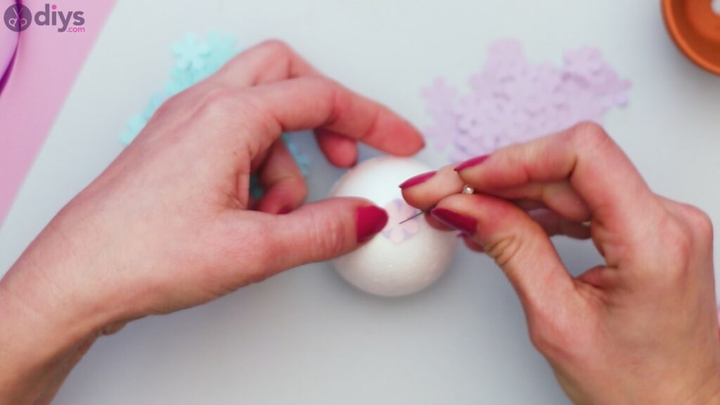 Pretty paper flower ball (8)