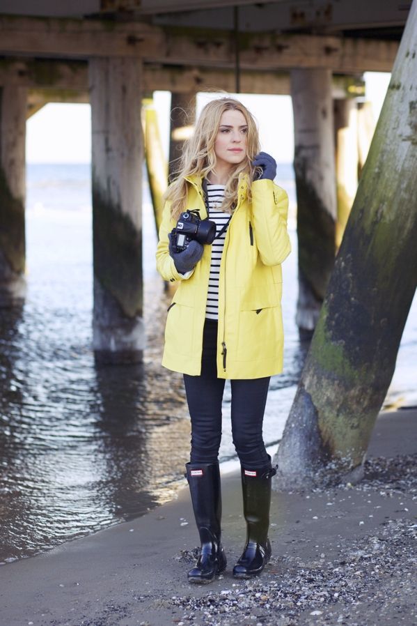 Rainy spring outfit