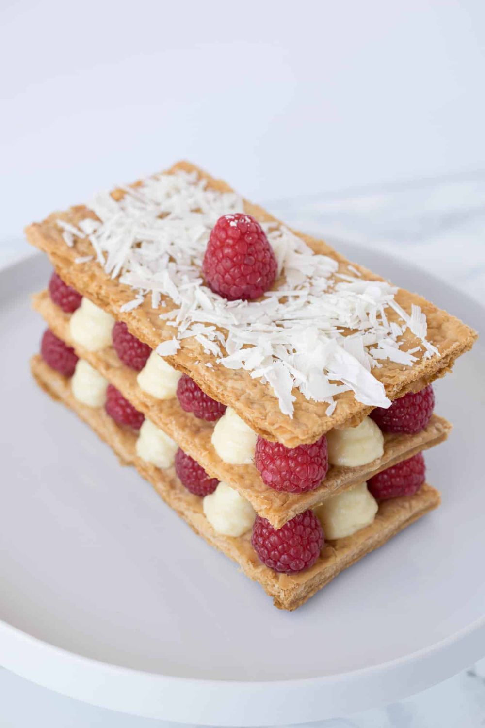 Raspberry napoleon