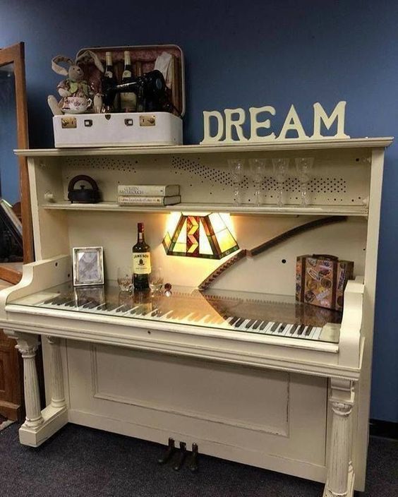 Repurposed piano