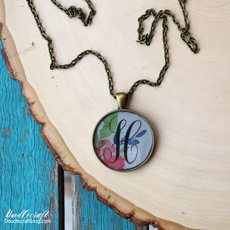 Resin monogram