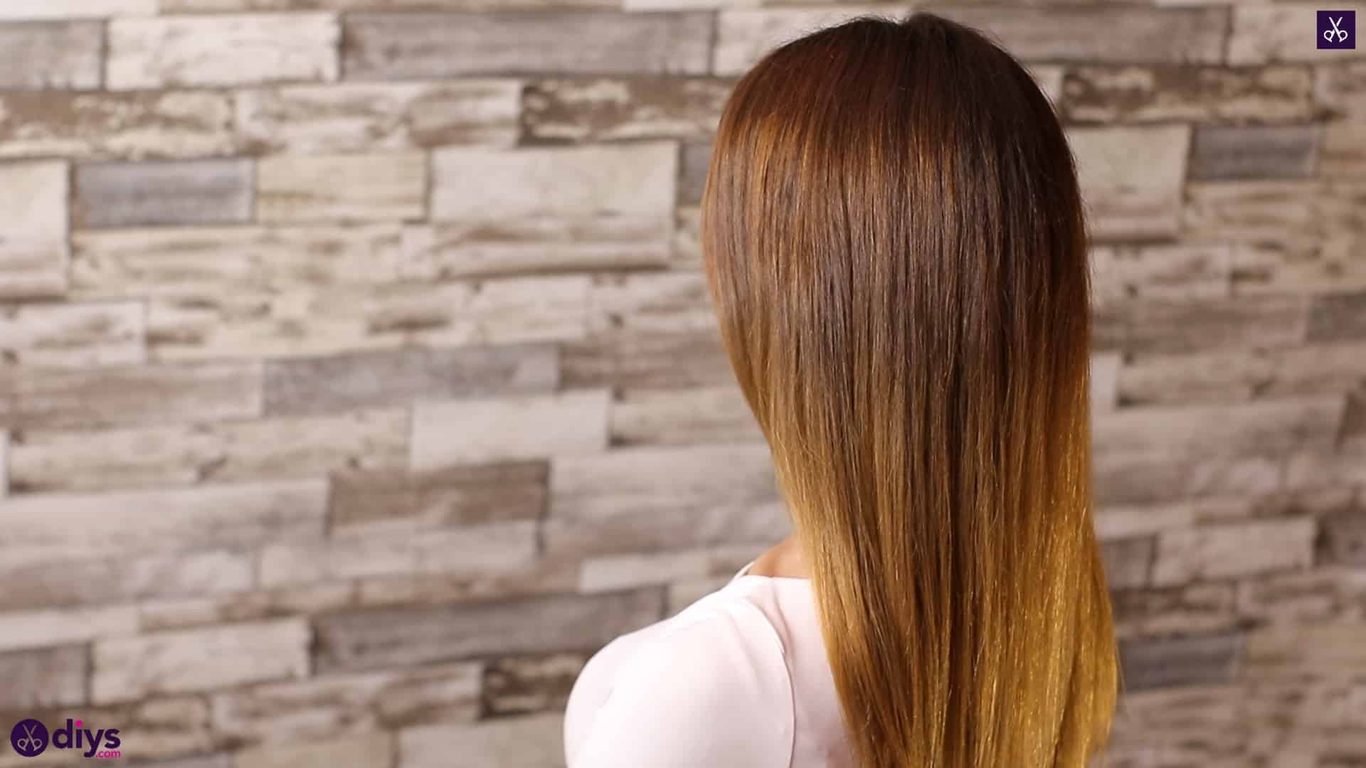 Romantic prom hairstyle tutorial step 1b