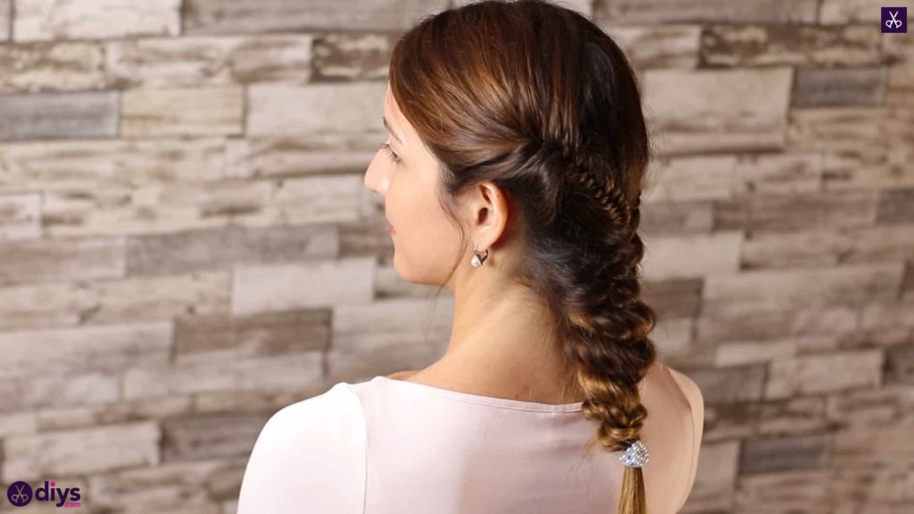 Romantic prom hairstyle tutorial step 5f