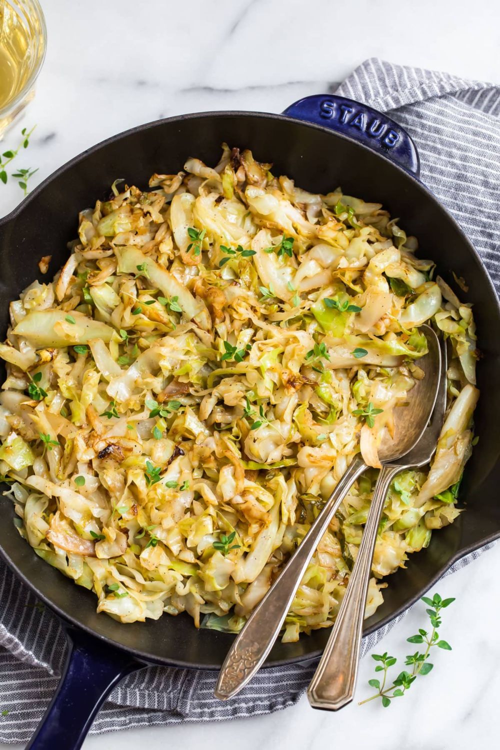 Sautéed cabbage