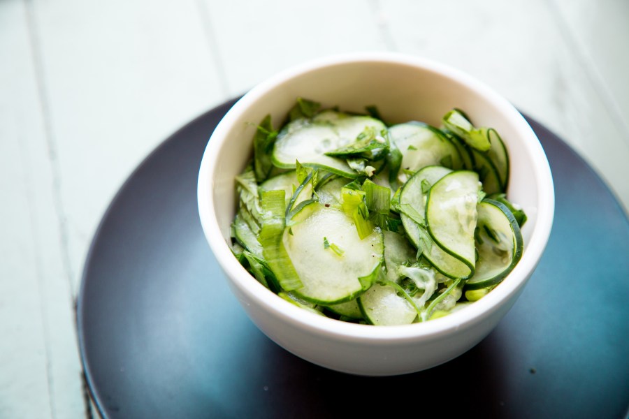 Scandinavian summer detox salad