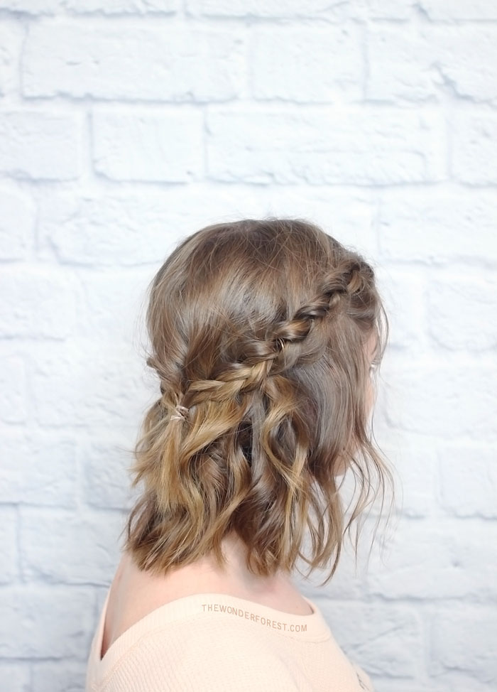 short-hair braided-tutorial