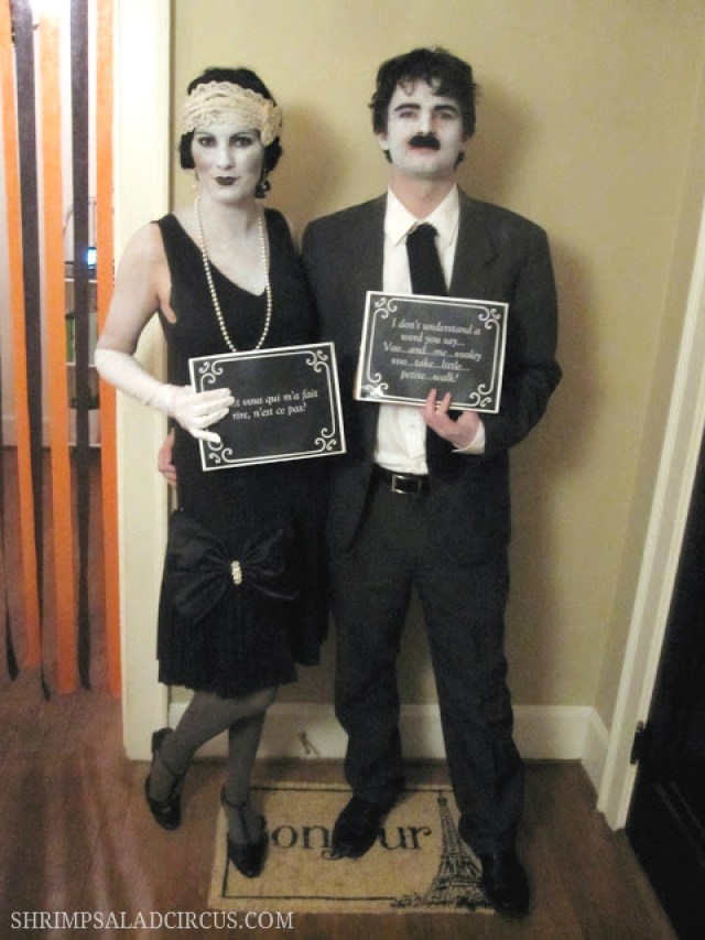 Silent film stars costumes