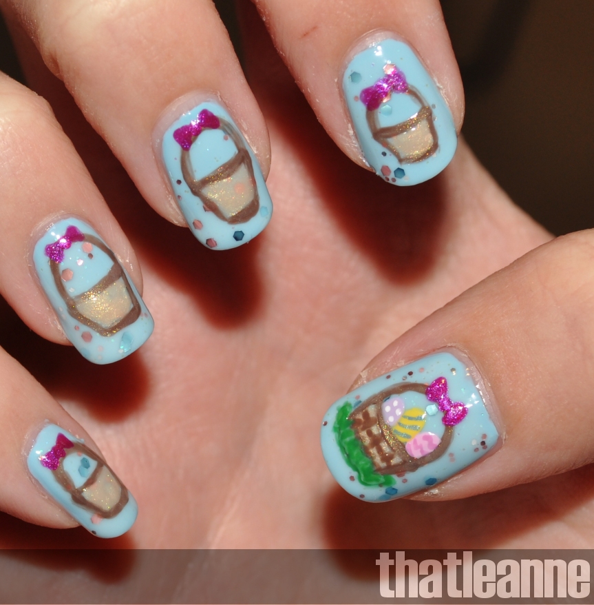 Speckled basket nails