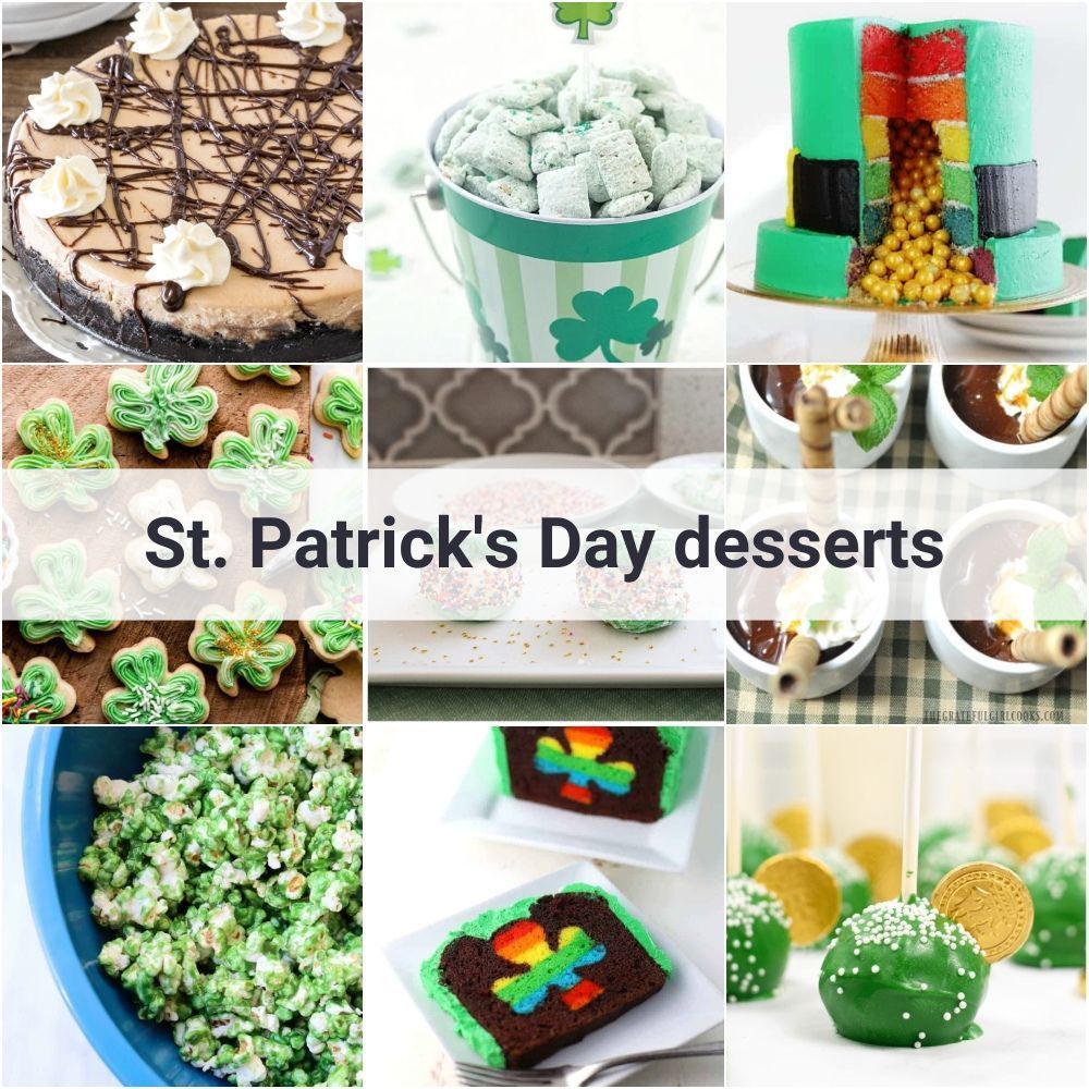 St patrick's day desserts