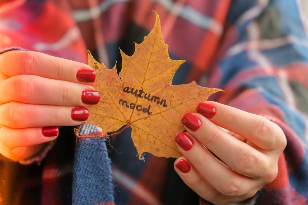 Thanksgiving nail art
