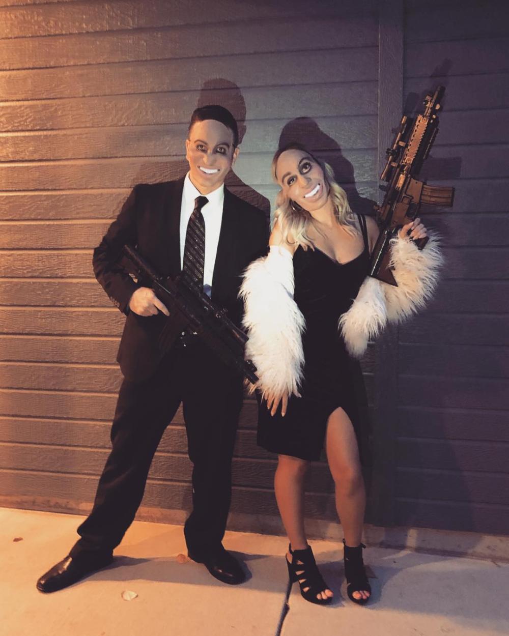 The purge couples halloween costumes 