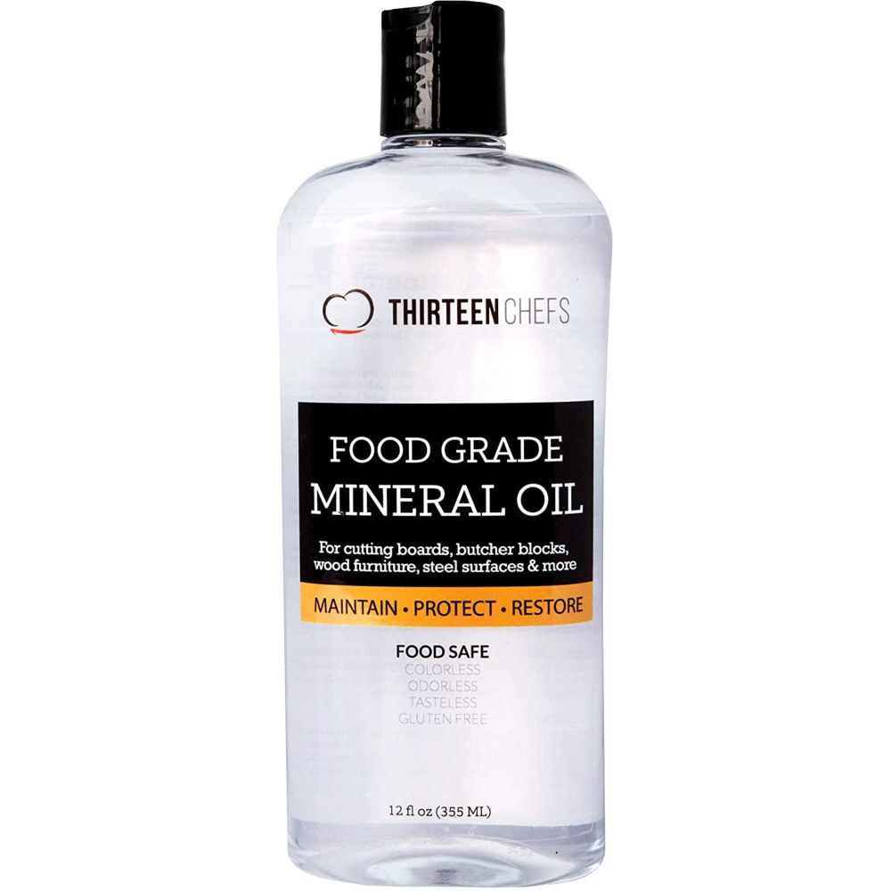 Thirteen chefs food grade mineral oil best butcher block oil