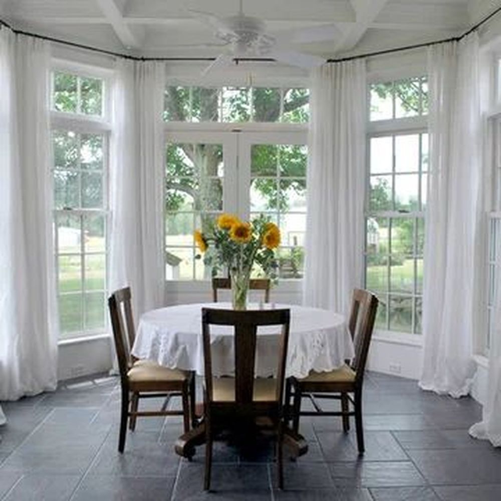 Transom window treatments sheer curtains