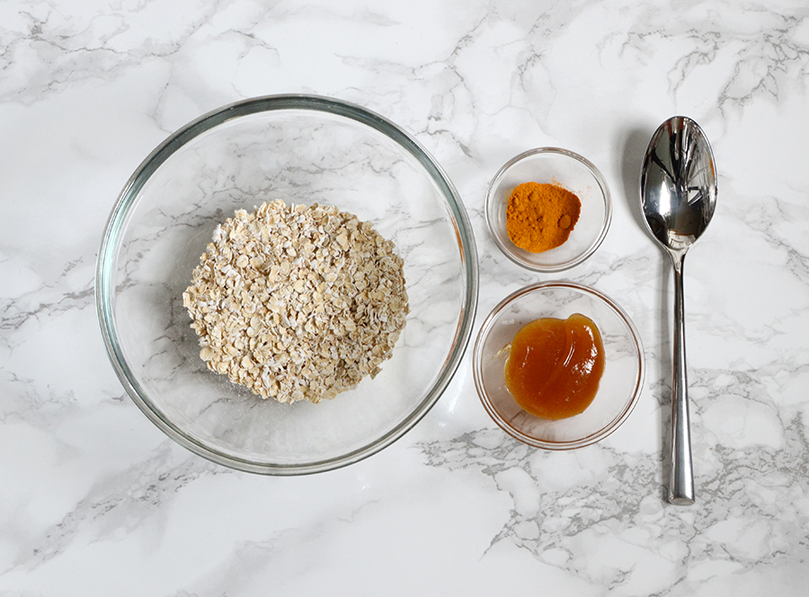 Turmeric face mask ingredients