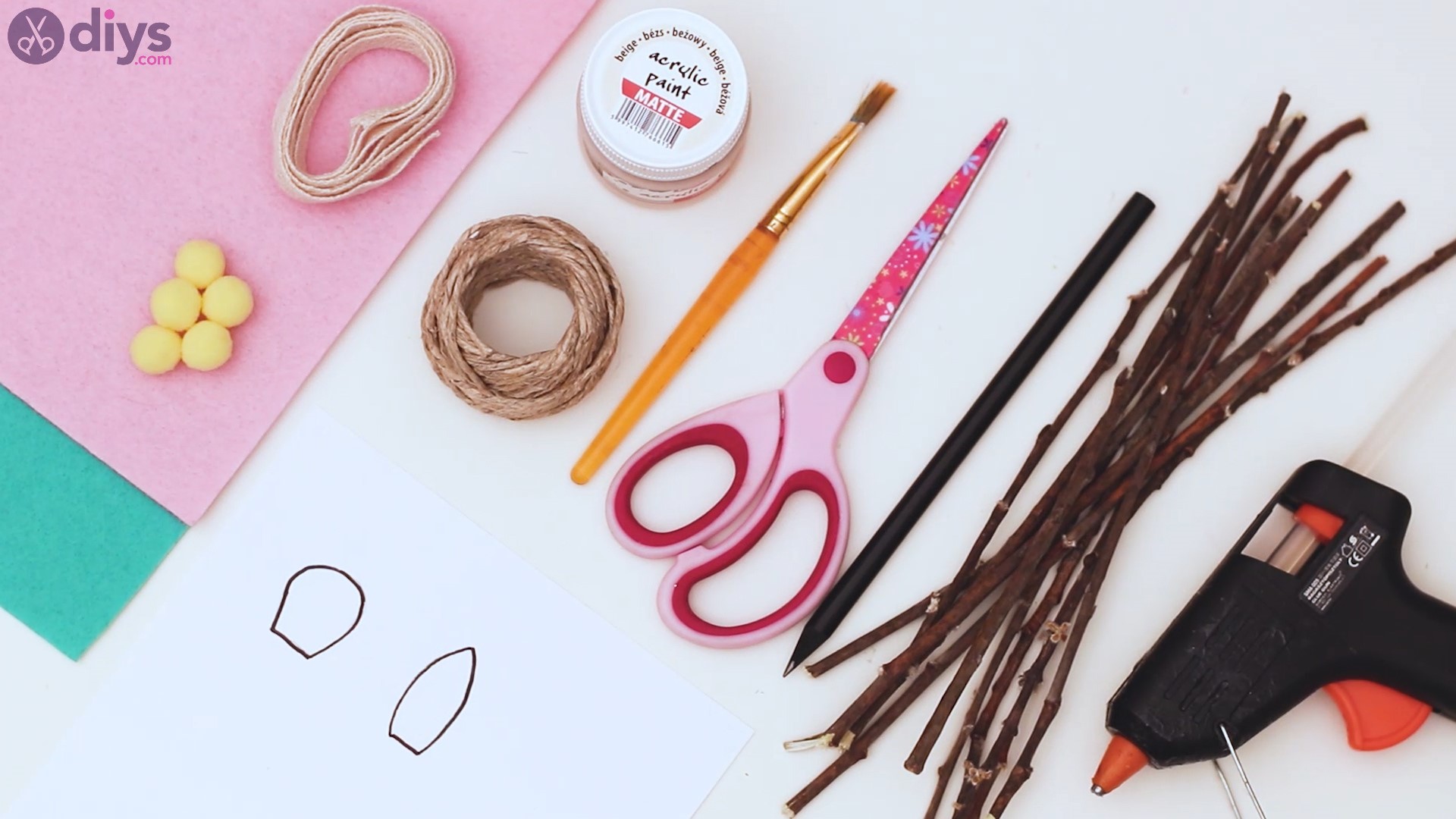 Twig monogram materials