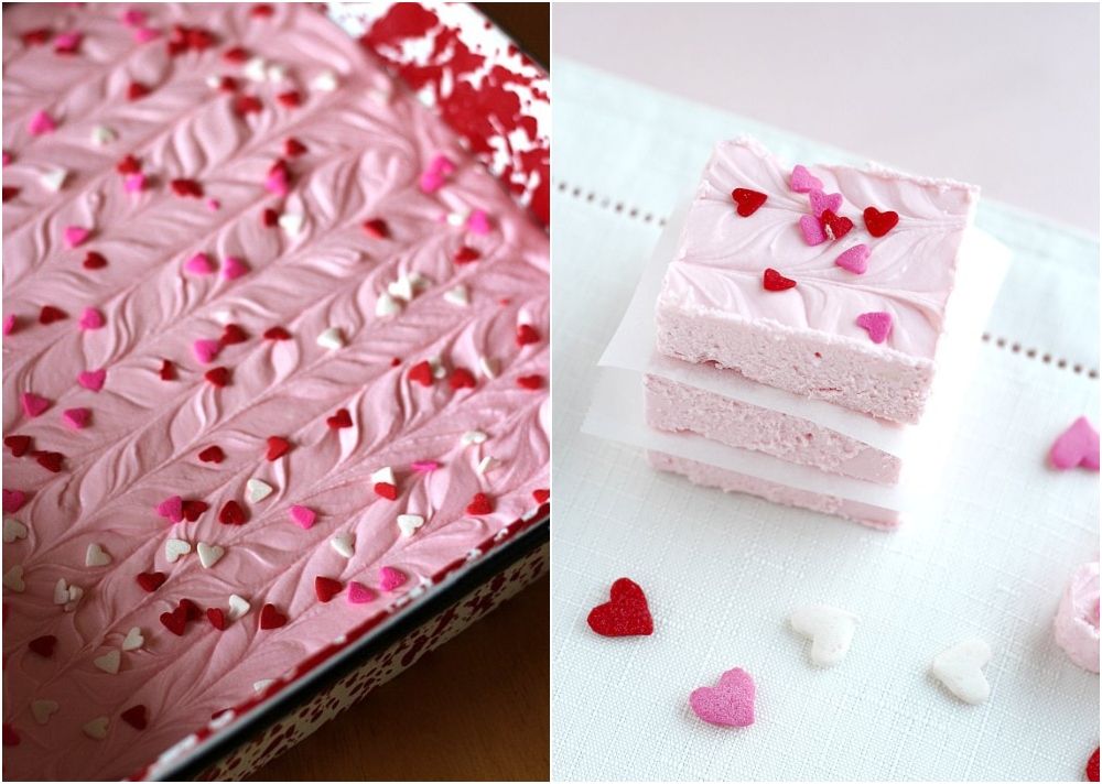 Two ingredient strawberry fudge