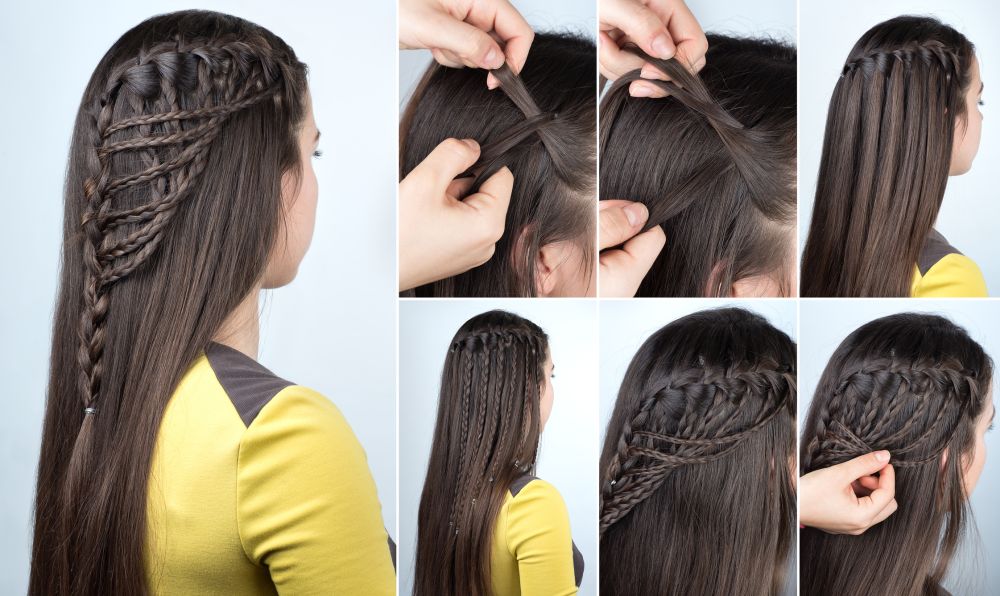 waterfall braids