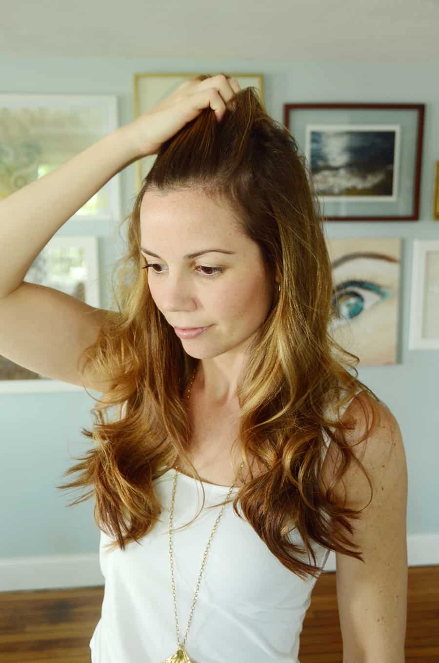 Create Beachy Waves In Your Hair With A Curling Wand
